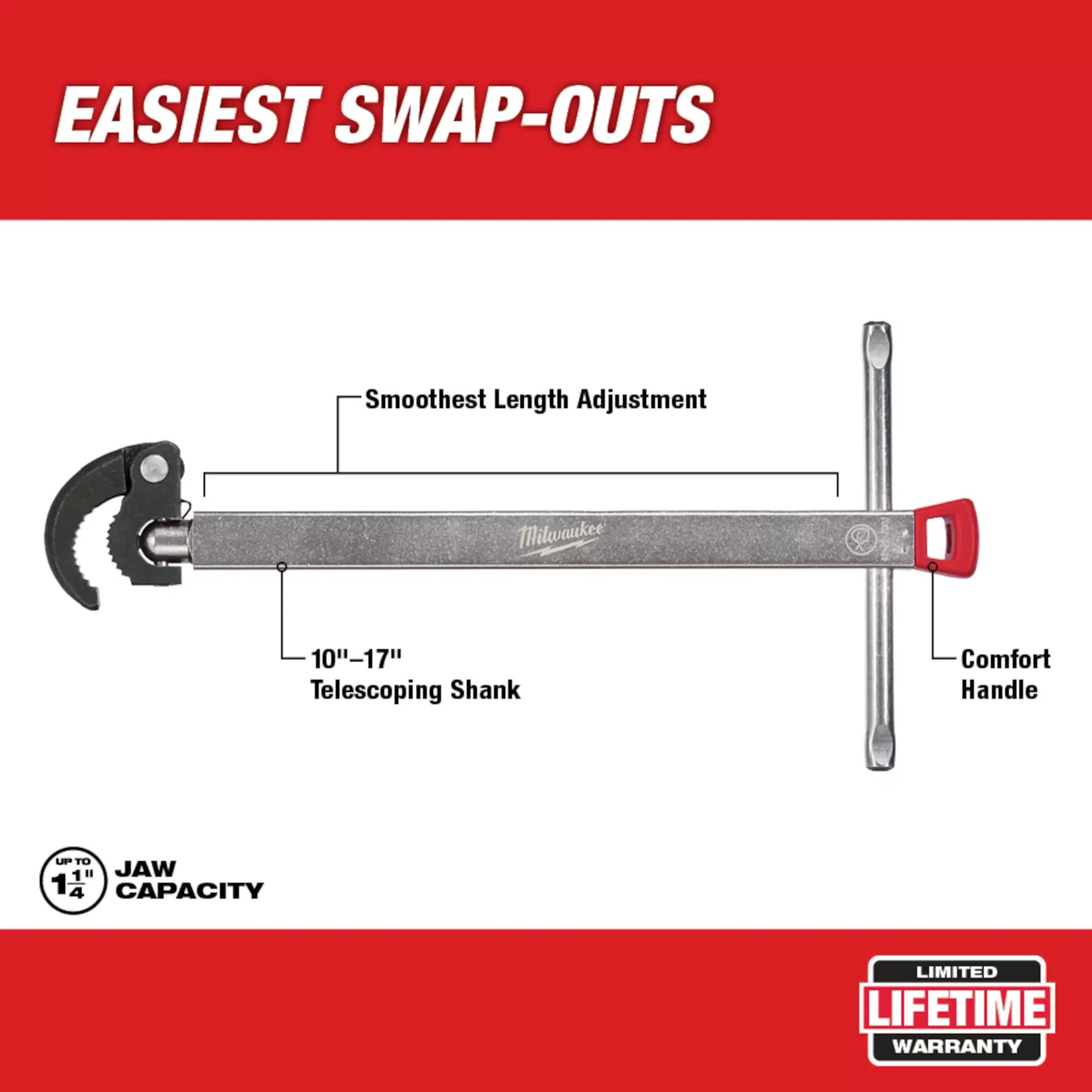 Milwaukee Telescoping Basin Wrench
